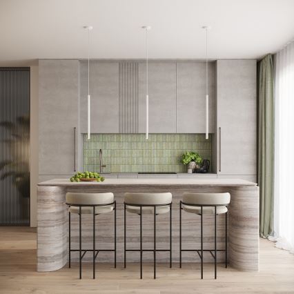 Kabelhanglamp ARCHE 2xG9/8W/230V wit