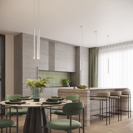 Kabelhanglamp ARCHE 2xG9/8W/230V wit