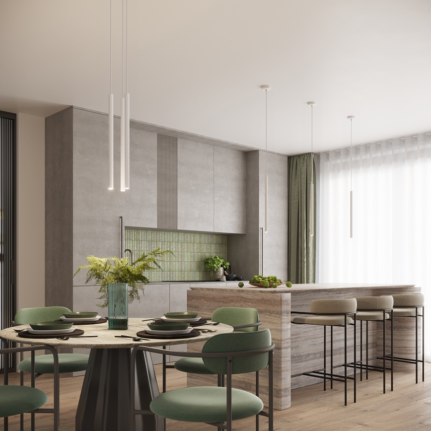 Kabelhanglamp ARCHE 2xG9/8W/230V wit