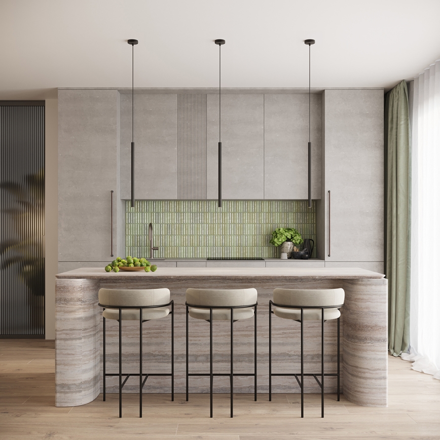 Hanglamp aan kabel ARCHE 2xG9/8W/230V zwart