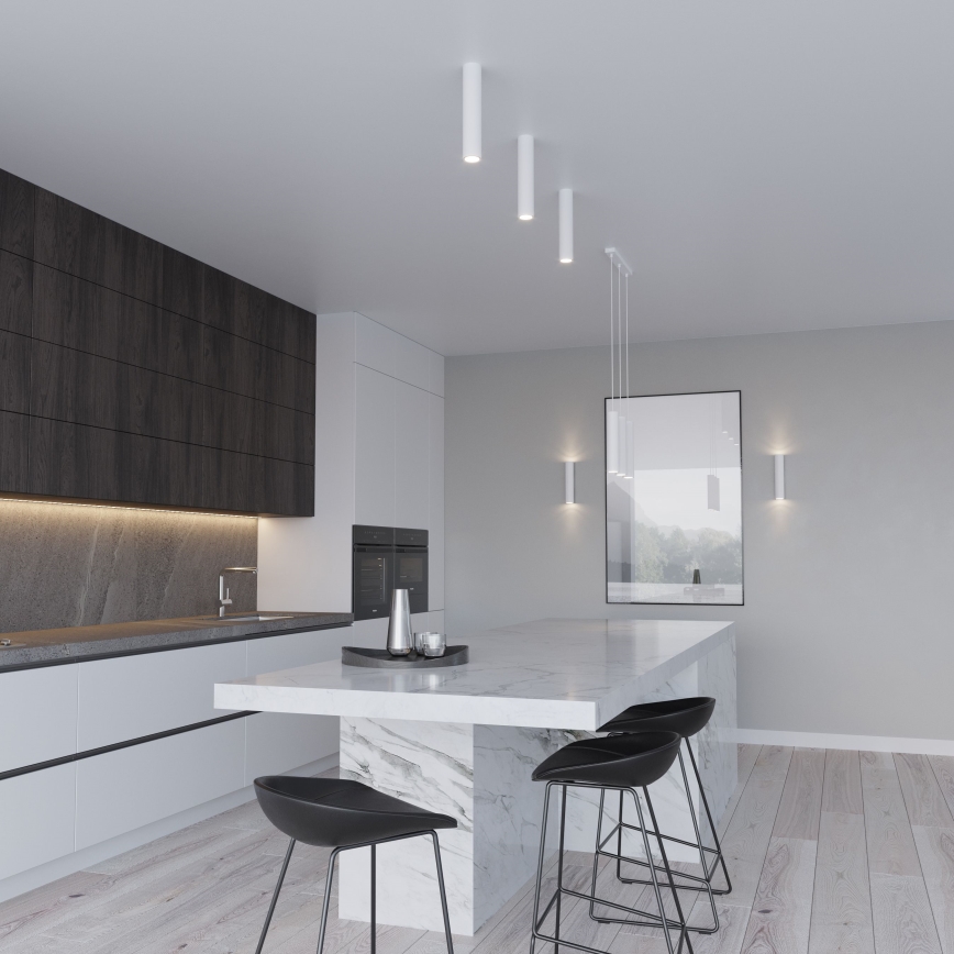 Hanglamp aan kabel LAGOS 2xGU10/10W/230V wit