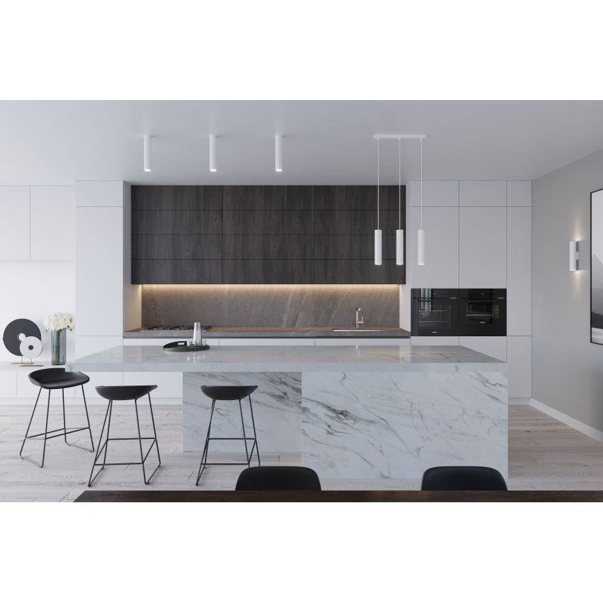 Hanglamp aan kabel LAGOS 2xGU10/10W/230V wit