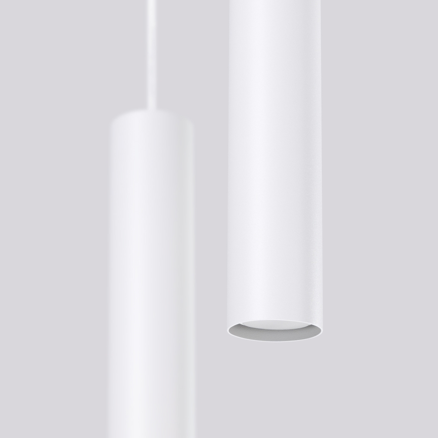 Hanglamp aan kabel LAGOS 2xGU10/10W/230V wit