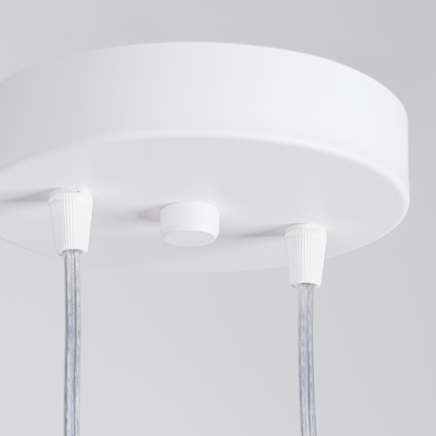 Hanglamp aan kabel LAGOS 2xGU10/10W/230V wit