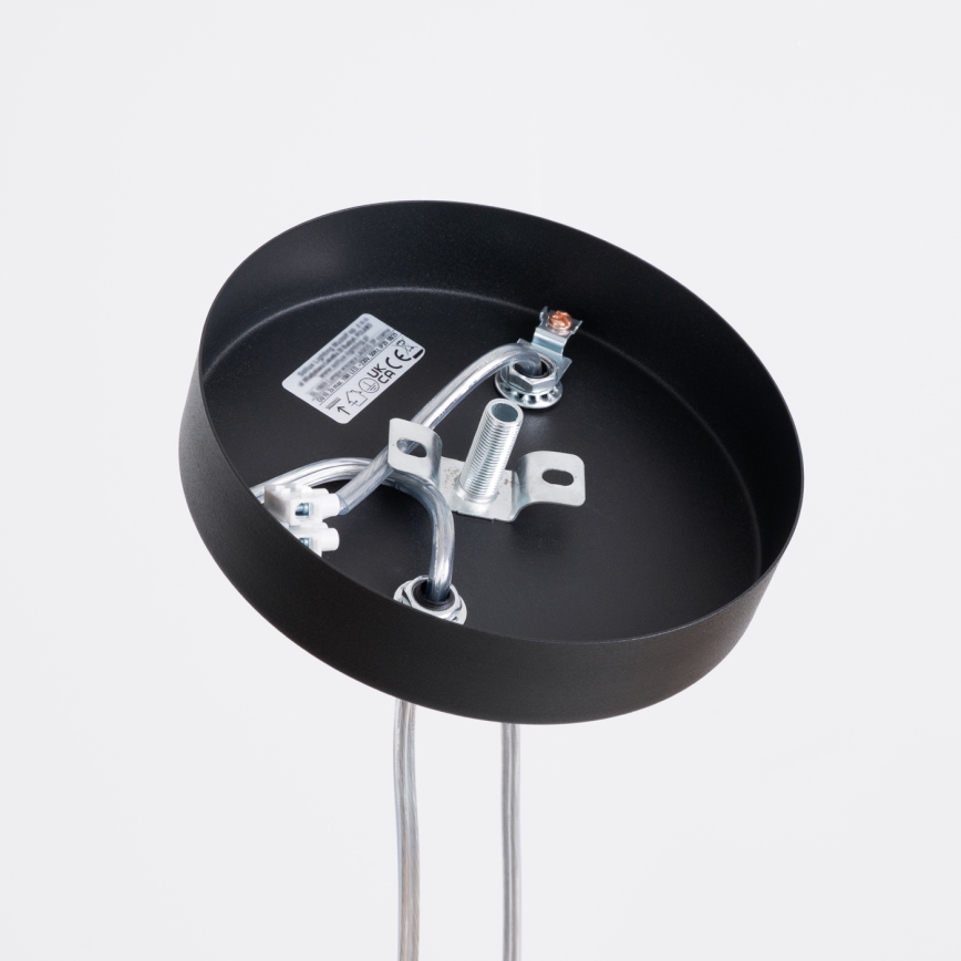 Hanglamp aan kabel LAGOS 2xGU10/10W/230V zwart