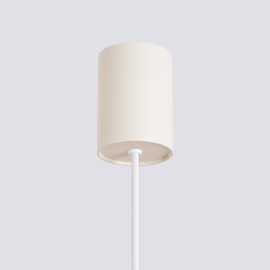 Hanglamp aan snoer ESTRIA 1xE14/10W/230V Ø 14 cm crème