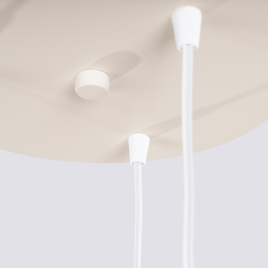 Hanglamp aan snoer ESTRIA, 3xE14/10W/230V, Ø 30 cm, crème