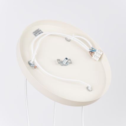 Hanglamp aan snoer ESTRIA, 3xE14/10W/230V, Ø 30 cm, crème