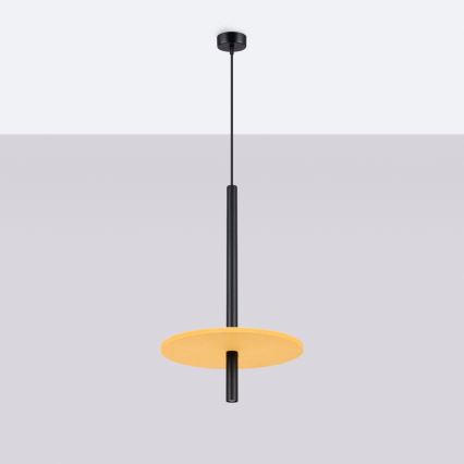 Hanglamp met kabel FELTRO 1xG9/8W/230V zwart/geel