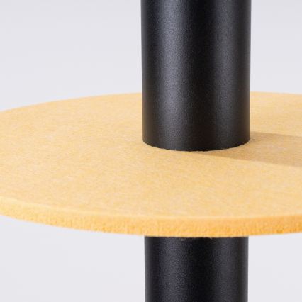 Pendellamp met kabel PELTA 1xGU10/10W/230V zwart/geel