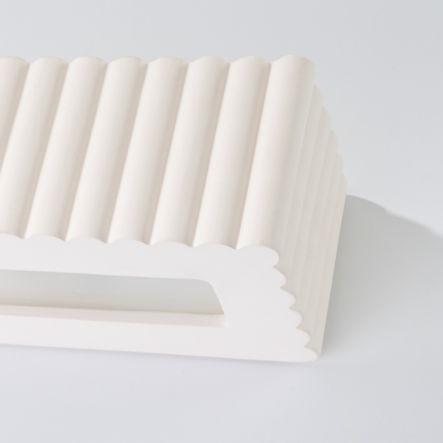 Wandlamp RIGATA 1xE27/15W/230V keramiek/wit