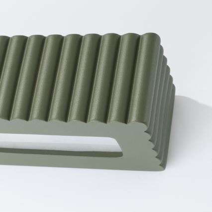 Wandlamp RIGATA 1xE27/15W/230V keramiek/groen