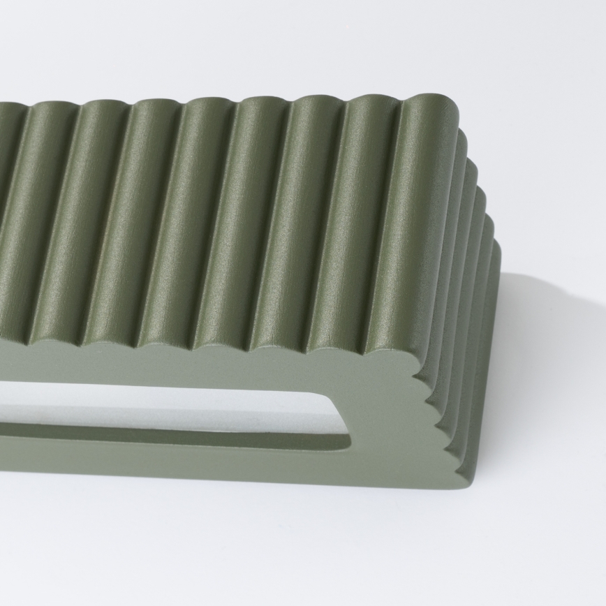 Wandlamp RIGATA 1xE27/15W/230V keramiek/groen