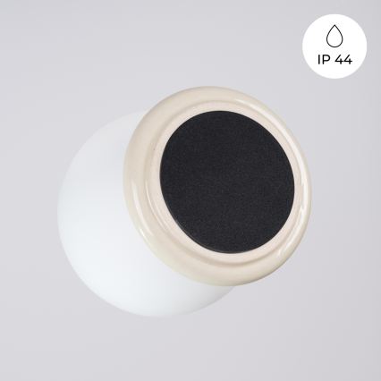 Badkamerwandlamp ZORI 1xG9/8W/230V IP44 beige