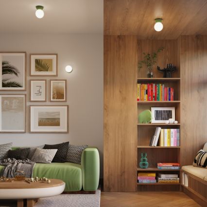 Badkamerwandlamp ZORI 1xG9/8W/230V IP44 groen