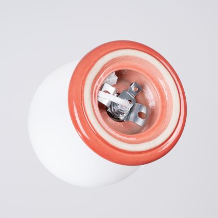 Badkamerwandlamp ZORI 1xG9/8W/230V IP44 roze