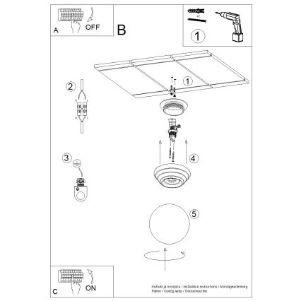 Badkamerplafondlamp ZORI 1xG9/8W/230V Ø 12 cm IP44 beige