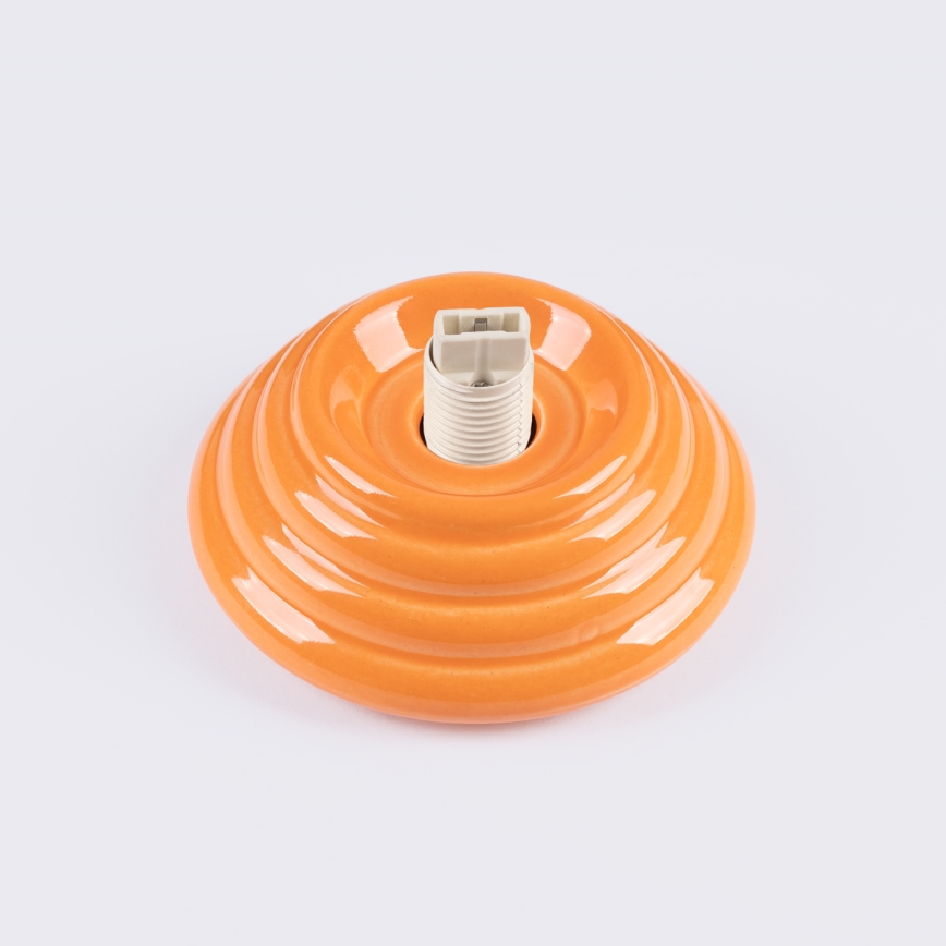 Badkamerplafondlamp ZORI 1xG9/8W/230V Ø 12 cm IP44 oranje