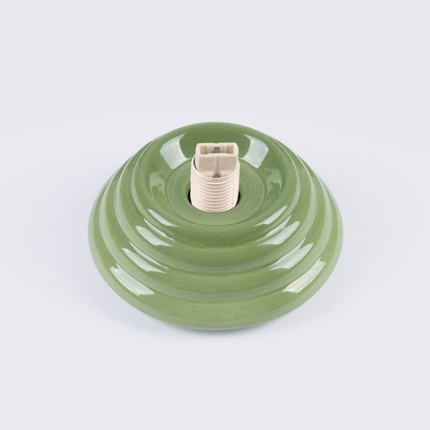 Badkamerplafondlamp ZORI 1xG9/8W/230V Ø 12 cm IP44 groen