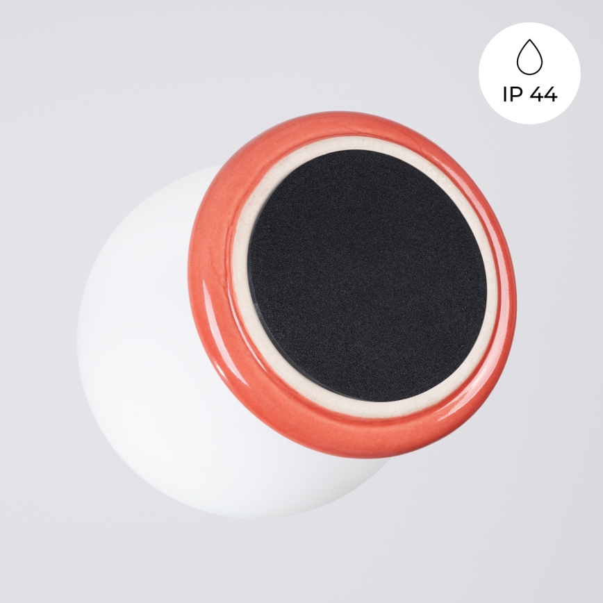 Badkamerplafondlamp ZORI 1xG9/8W/230V Ø 12 cm IP44 roze