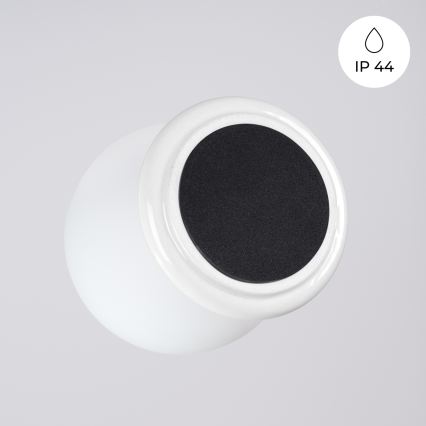 Plafondlamp ZORI voor de badkamer — 1x G9, 8 W, 230 V, Ø 12 cm, IP44, wit