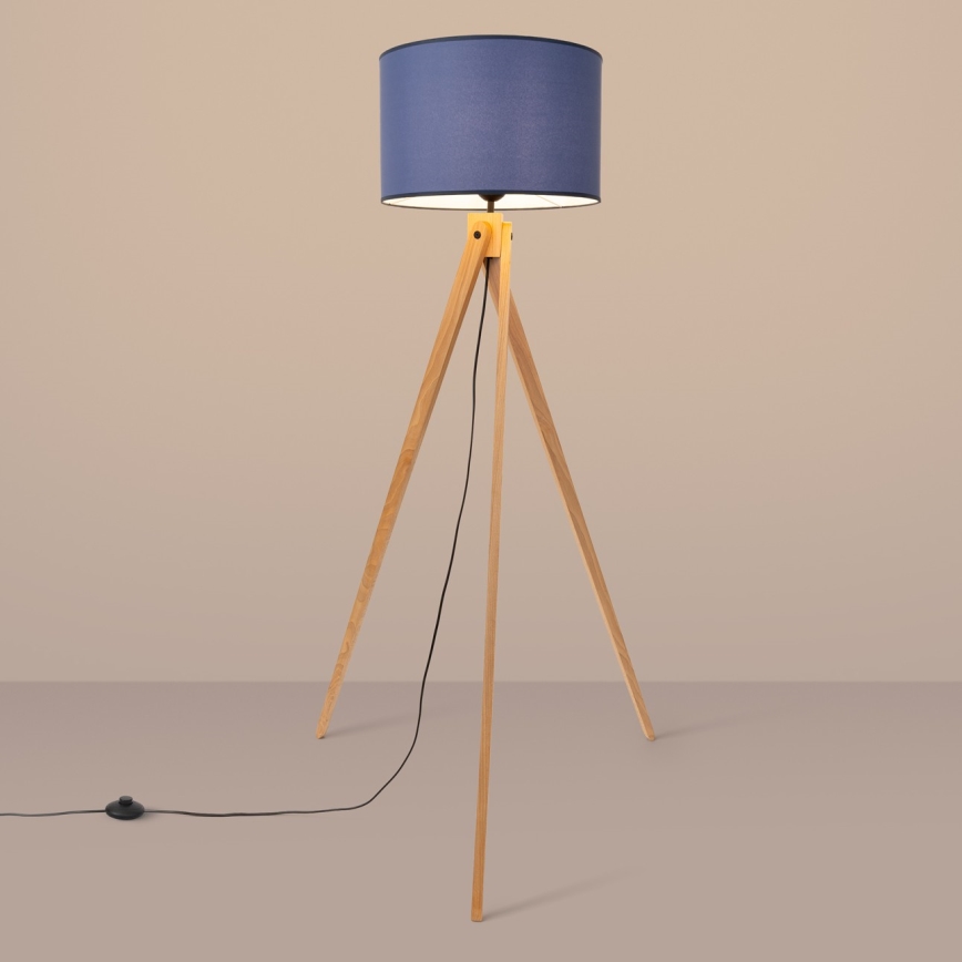 Vloerlamp NATT 1xE27/15W/230V blauw