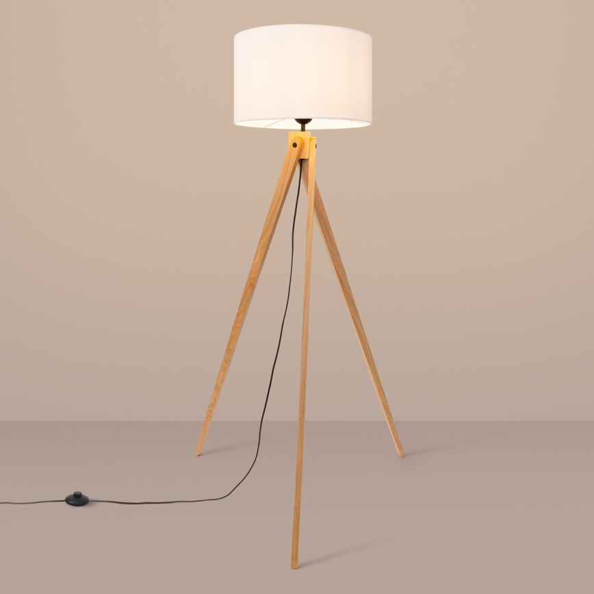 Vloerlamp NATT 1xE27/15W/230V wit