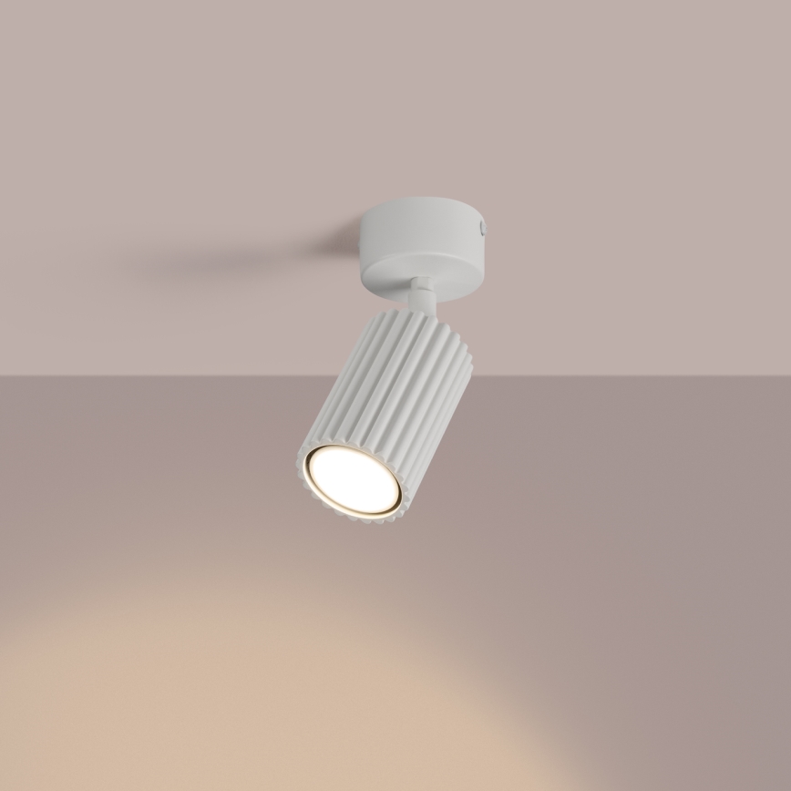 Spotlamp KARBON 1xGU10/10W/230V wit