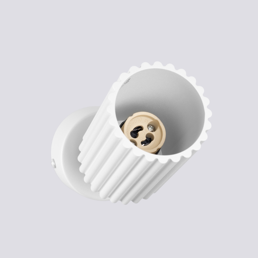 Spotlamp KARBON 1xGU10/10W/230V wit