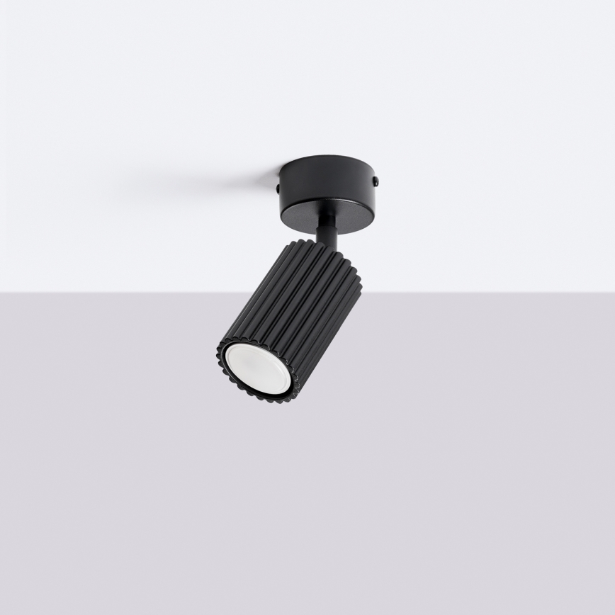 Spotlamp KARBON 1xGU10/10W/230V zwart