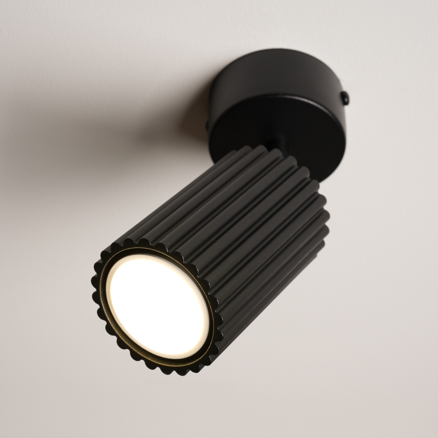 Spotlamp KARBON 1xGU10/10W/230V zwart