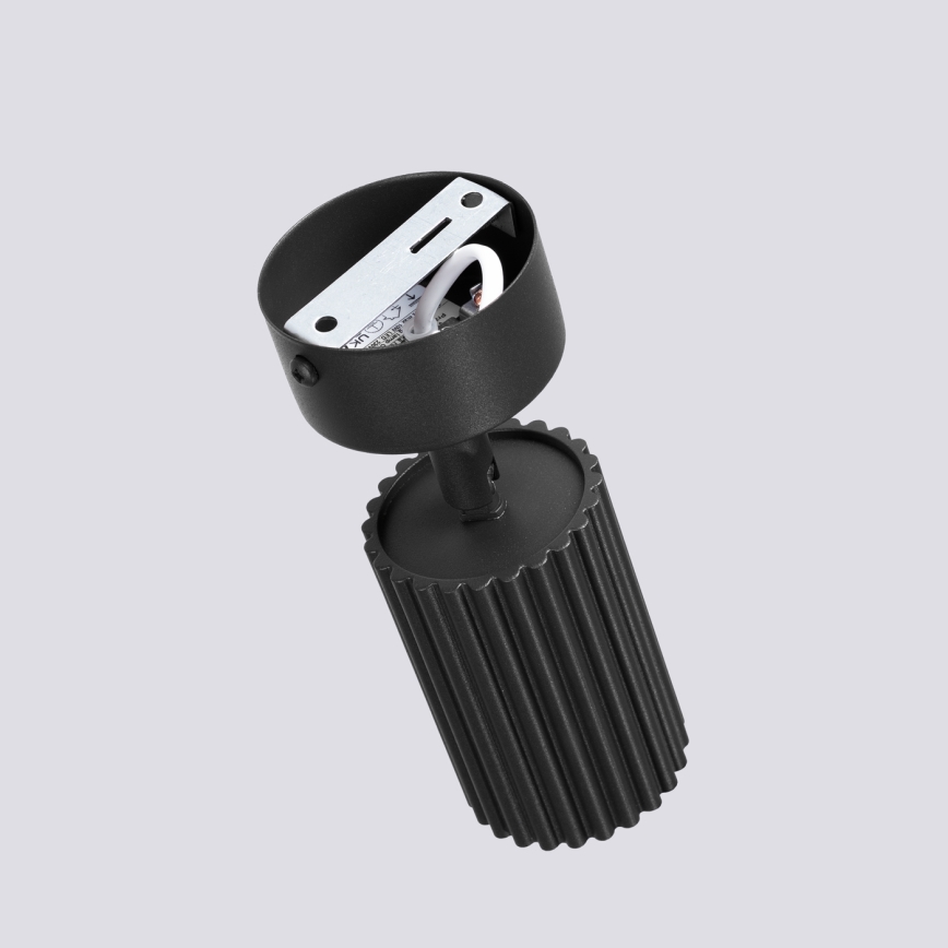 Spotlamp KARBON 1xGU10/10W/230V zwart