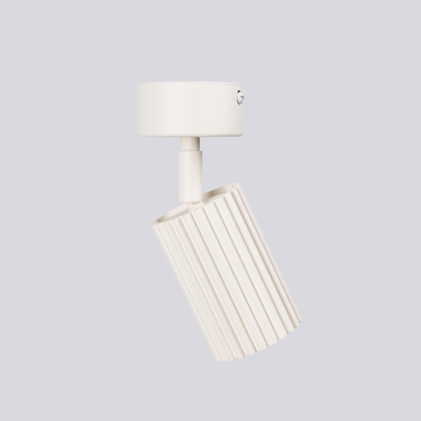 Spotlamp KARBON 1xGU10/10W/230V crème