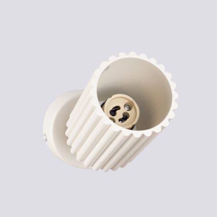 Spotlamp KARBON 1xGU10/10W/230V crème