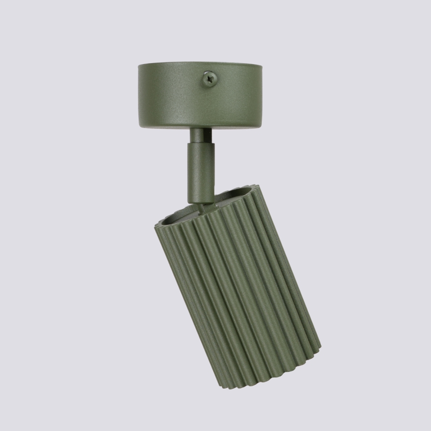 Opbouwspot KARBON 1xGU10/10W/230V groen