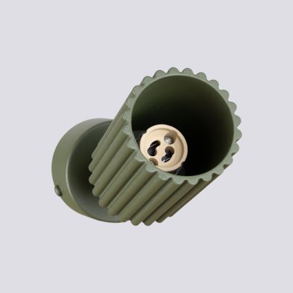Opbouwspot KARBON 1xGU10/10W/230V groen