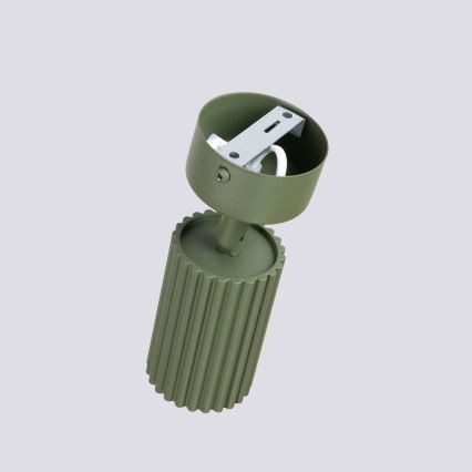 Opbouwspot KARBON 1xGU10/10W/230V groen