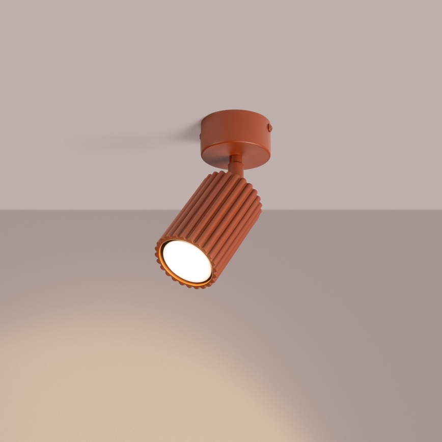 KARBON spotlamp 1xGU10/10W/230V oranje