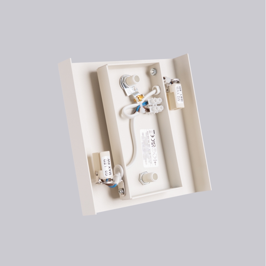 Wandlamp VANTA 2xG9/8W/230V crème