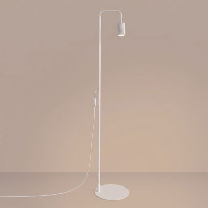 Vloerlamp KARBON 1xGU10/10W/230V wit
