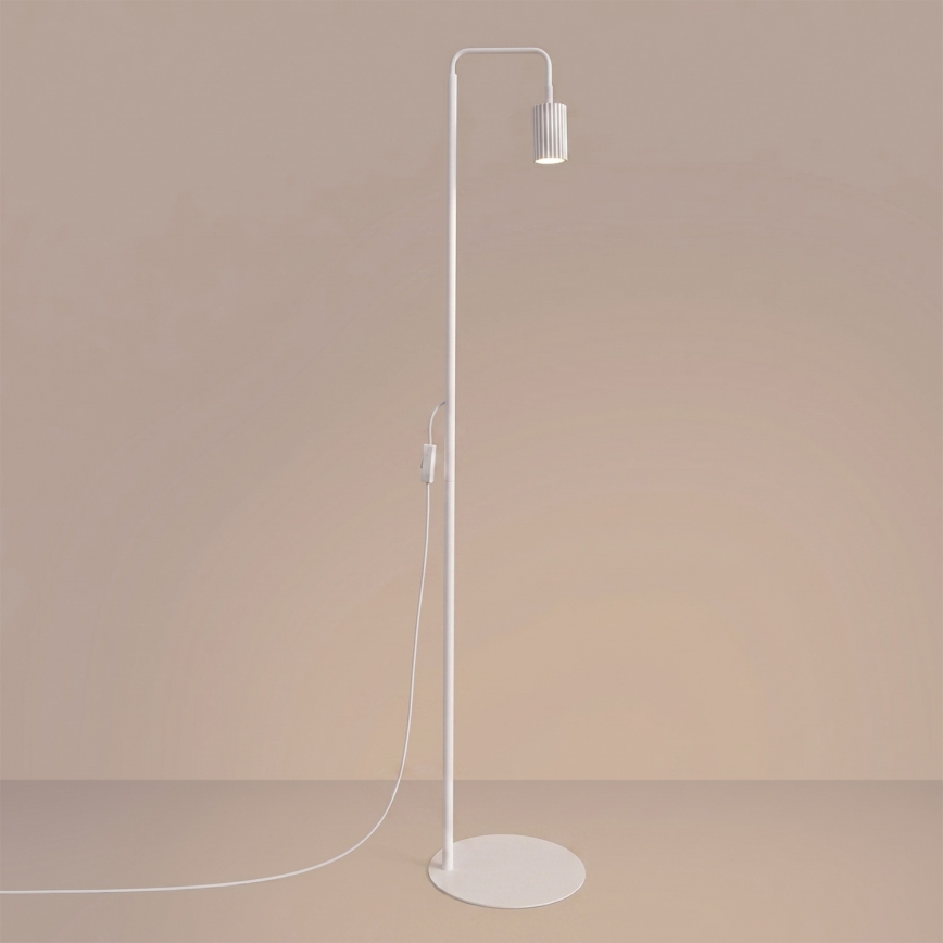 Vloerlamp KARBON 1xGU10/10W/230V wit