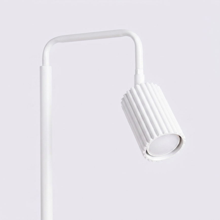 Vloerlamp KARBON 1xGU10/10W/230V wit