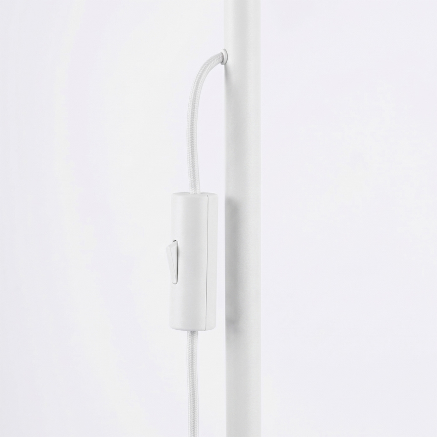 Witte vloerlamp KARBON 3xGU10/10W/230V