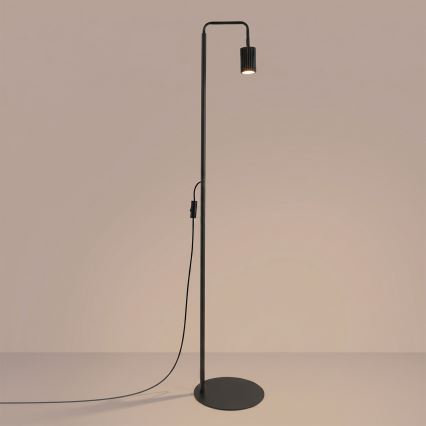 Vloerlamp KARBON 1x GU10/10W/230V zwart