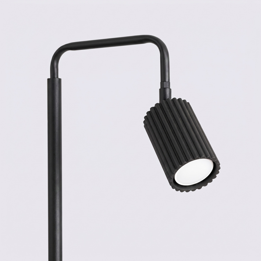Vloerlamp KARBON 1x GU10/10W/230V zwart