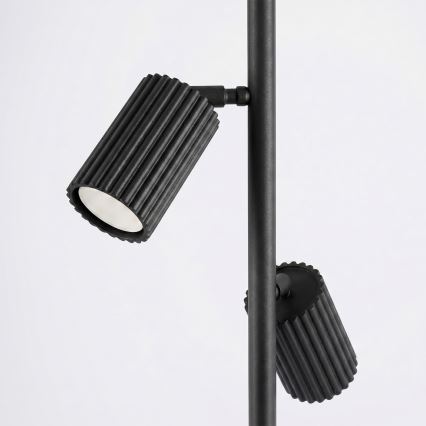 Vloerlamp KARBON 3xGU10/10W/230V zwart