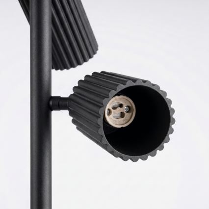 Vloerlamp KARBON 3xGU10/10W/230V zwart