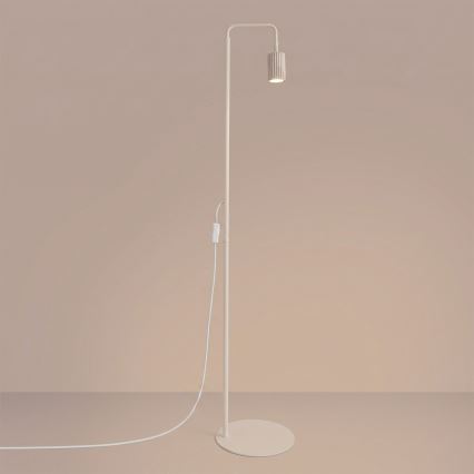 Vloerlamp KARBON 1xGU10/10W/230V crème