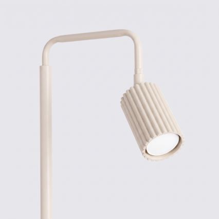 Vloerlamp KARBON 1xGU10/10W/230V crème