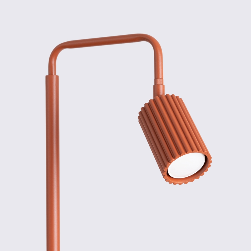 Staande lamp KARBON 1xGU10/10W/230V oranje